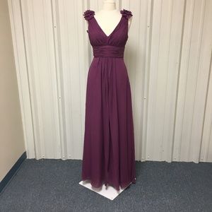 Royal Purple Chiffon Bridesmaid Prom Dress NEW